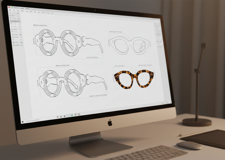 Introduction To Eyewear Design Virtual Course. (One on One Experience)